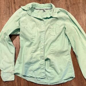 Cinch Light Green Kids Button Down Shirt